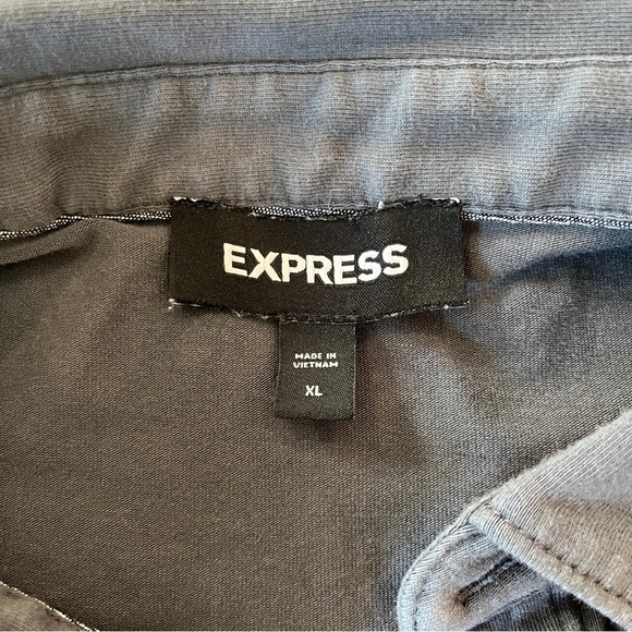 Mens express short sleeve polo extra large XL grey - Picture 3 of 4